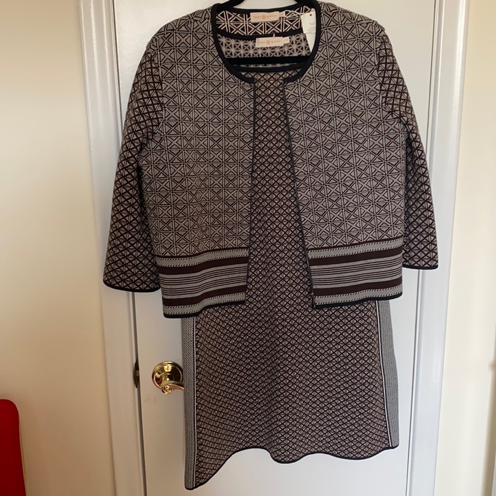 Tory Burch patterned dress set